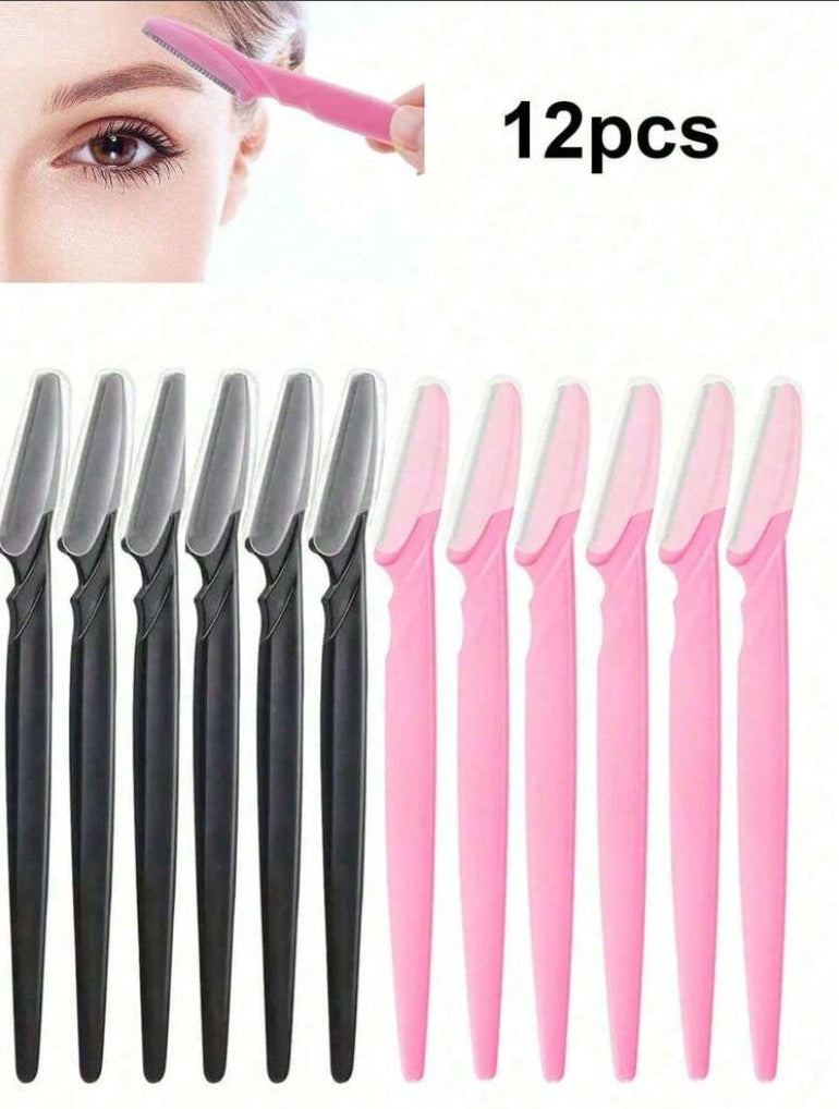 Pack de 12 rasuradoras de cejas.