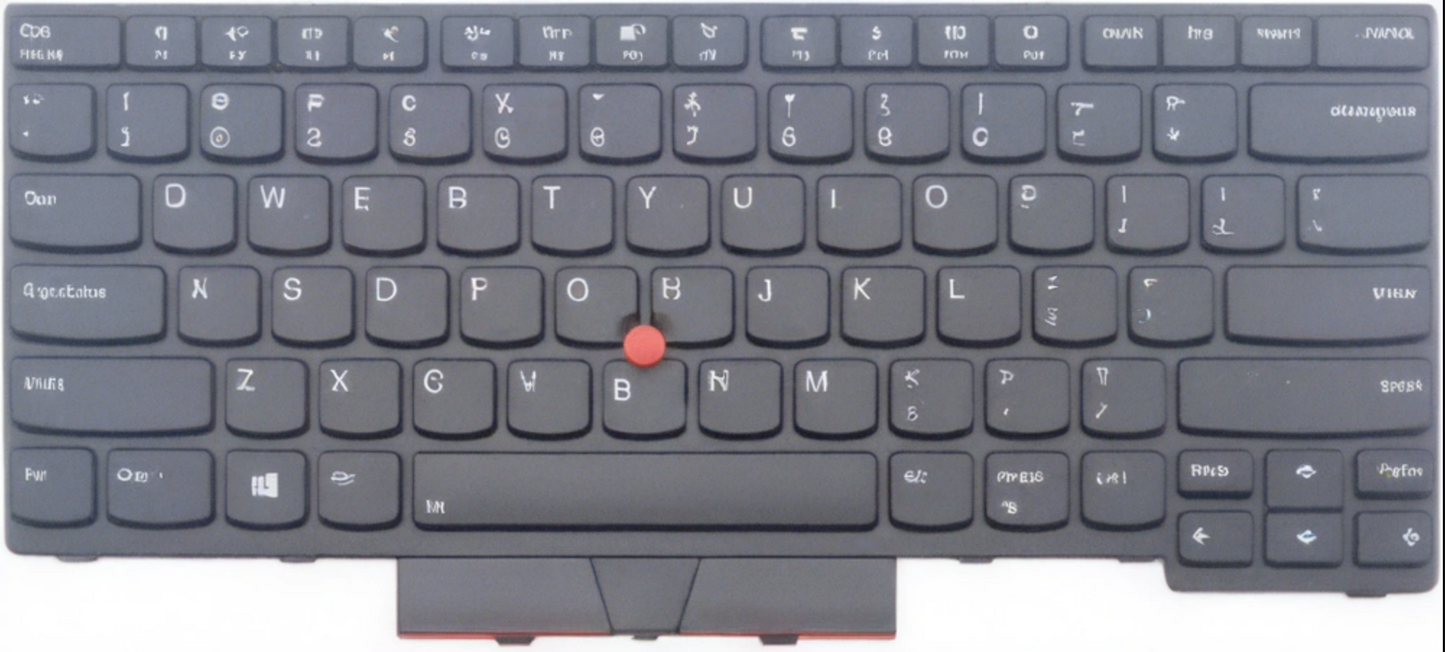 Teclado de repuesto Lenovo ThinkPad negro compatible con los modelos T470, T480, A475 y A485.