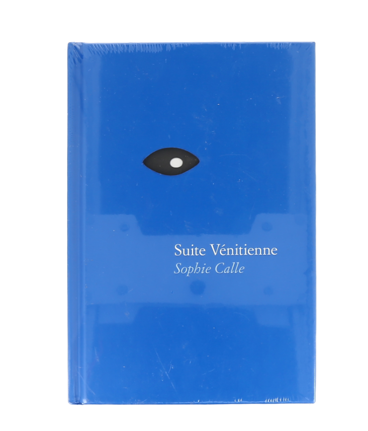 libro de arte Suite Vénitienne de la artista francesa Sophie Calle.