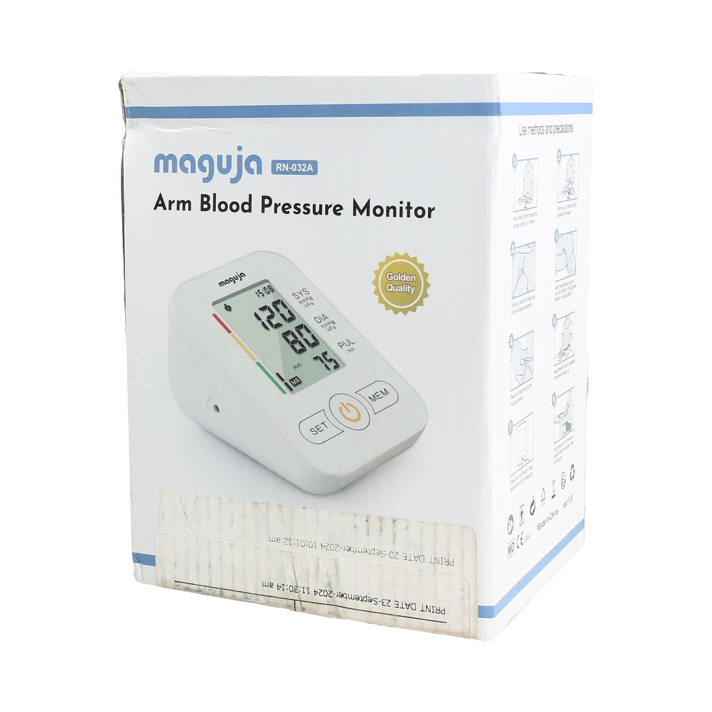 Monitor de presión arterial de brazo RN-032A.