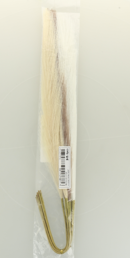 Conjunto de hierba de pampa sintética 9 unds, ideal para decoración