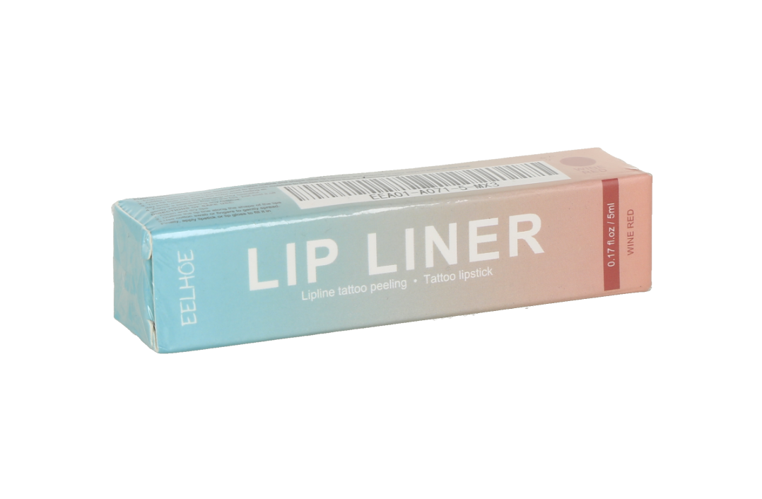 delineador de labios efecto tatuaje wine red