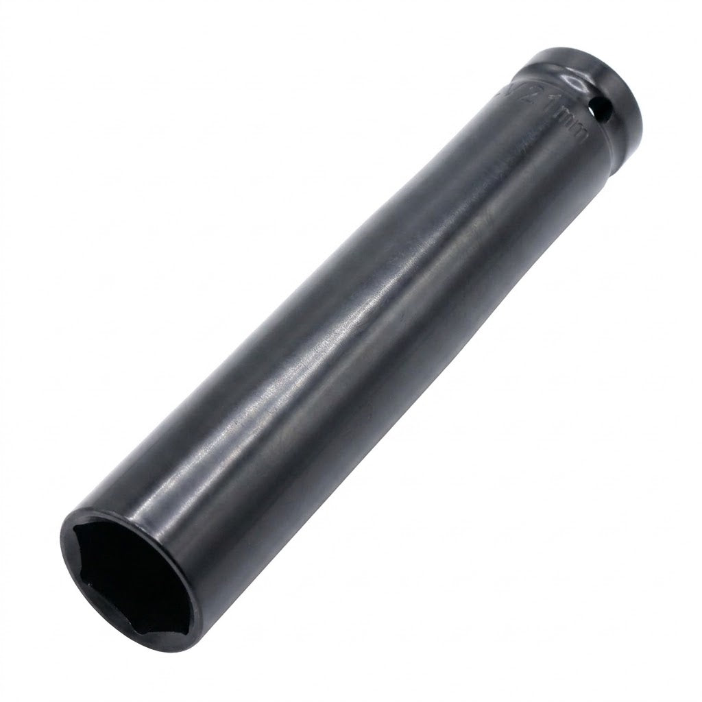 Pack de 2 dados de impacto profundos, diseñados para uso industrial pesados, de 124 mm