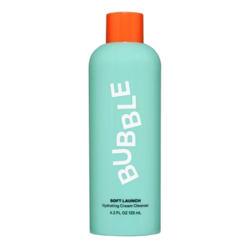 bubble soft launch hydrating cream cleanser 120ml