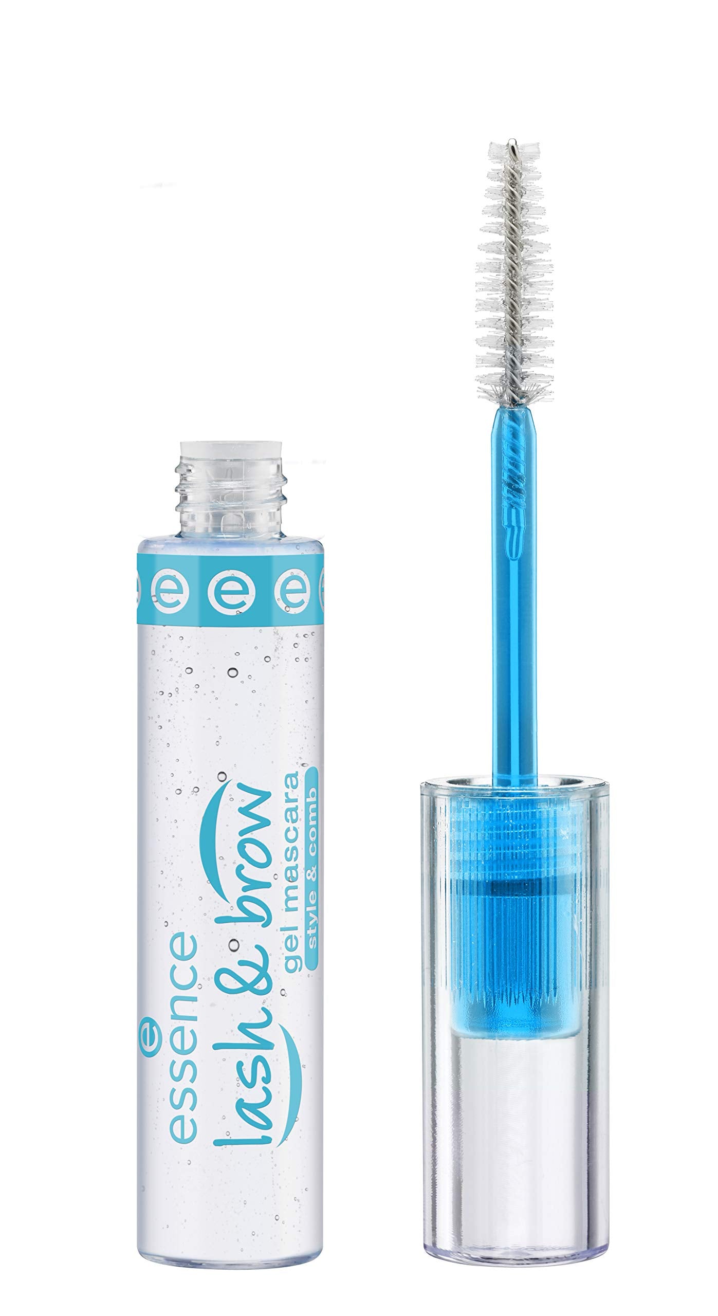 Gel transparente para cejas y pestañas.