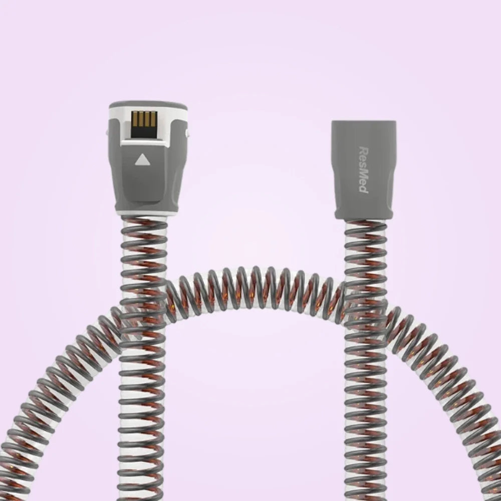 Tubo calefactado, diseñado para su uso con dispositivos CPAP como la serie AirSense.