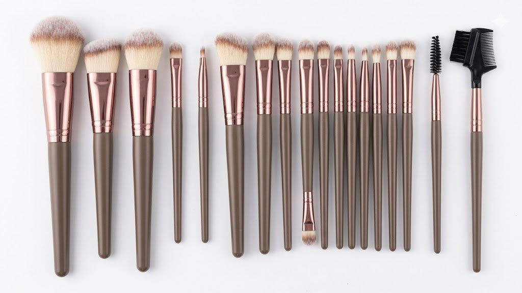 Pack de brochas de maquillaje.