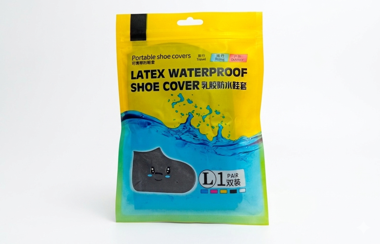 Cubrezapatos impermeables de látex