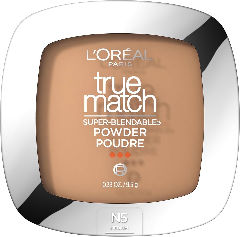Polvo compacto microfino diseñado para igualar con precisión el tono y la textura de la piel, en el tono N5 Medium Neutra.