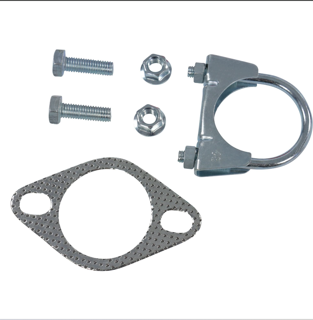 Kit de montaje para el sistema de escape de un vehículo.