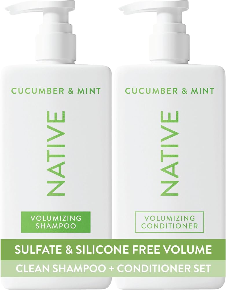 Kit de tratamientos capilar de fórmula vegana y limpia, diseñado para aportar volumen y cuerpo al cabello fino o lacio sin apelmazarlo.