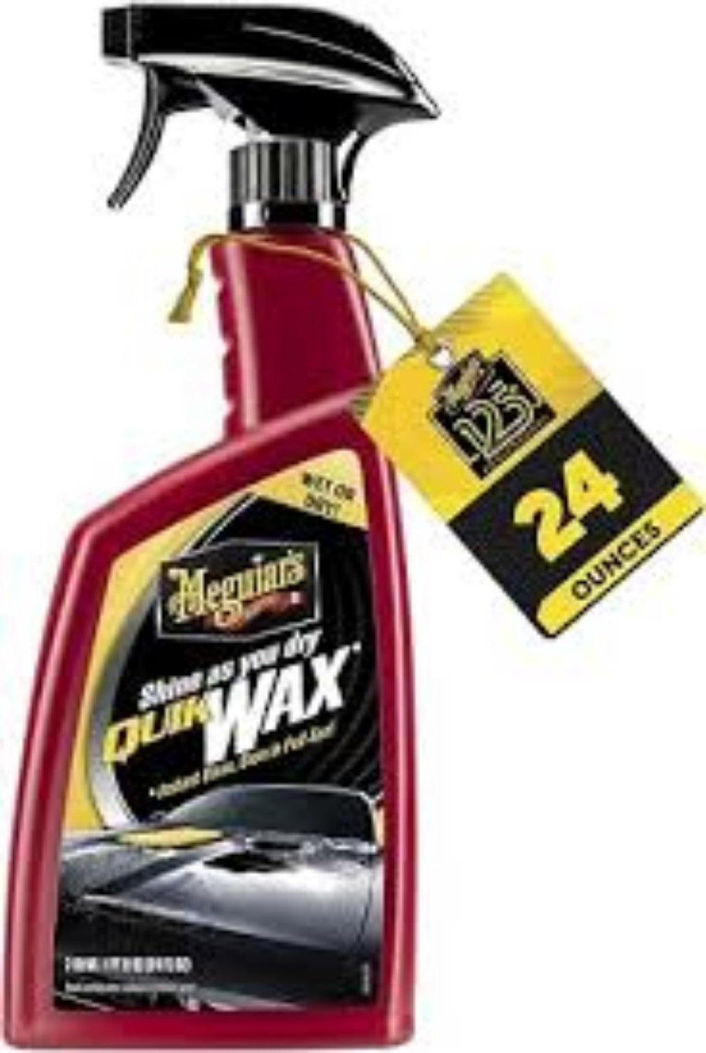 Cera líquida para automóvil con aplicador en spray de 24 oz.