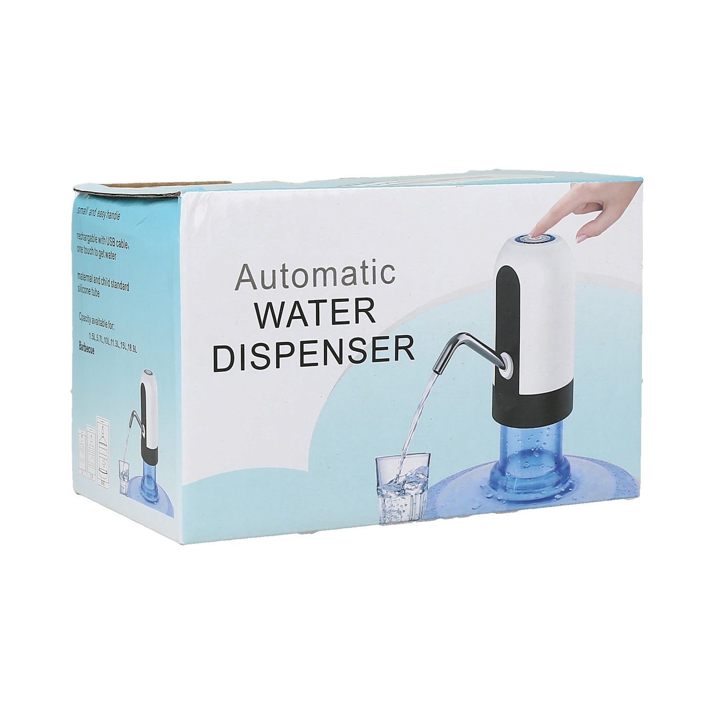 Dispensador de agua automático inalámbrico para botellones