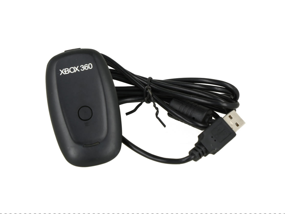 receptor inalámbrico de juegos Xbox 360 para PC.