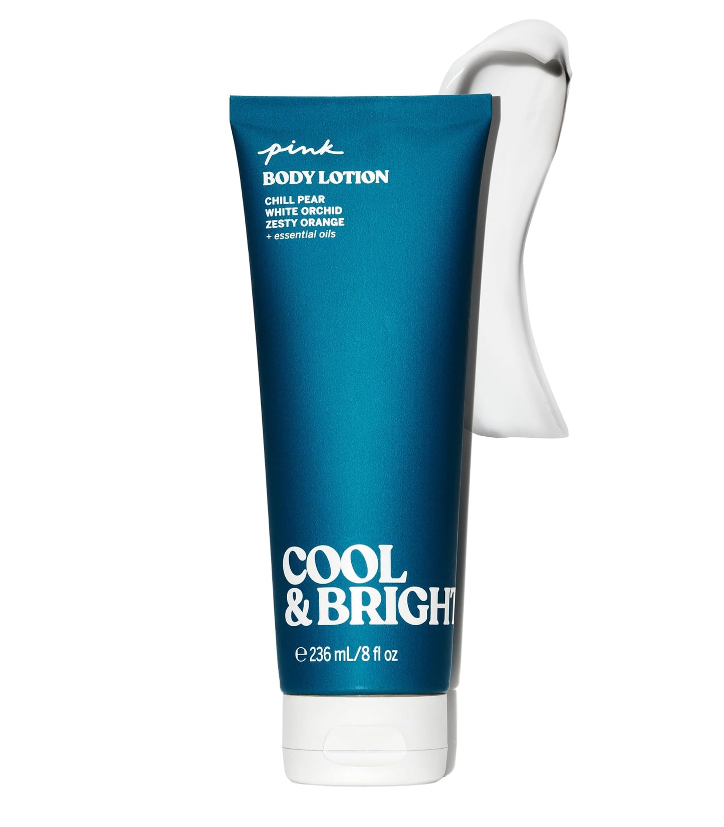 Loción corporal pertenece a la línea Cool & Bright.