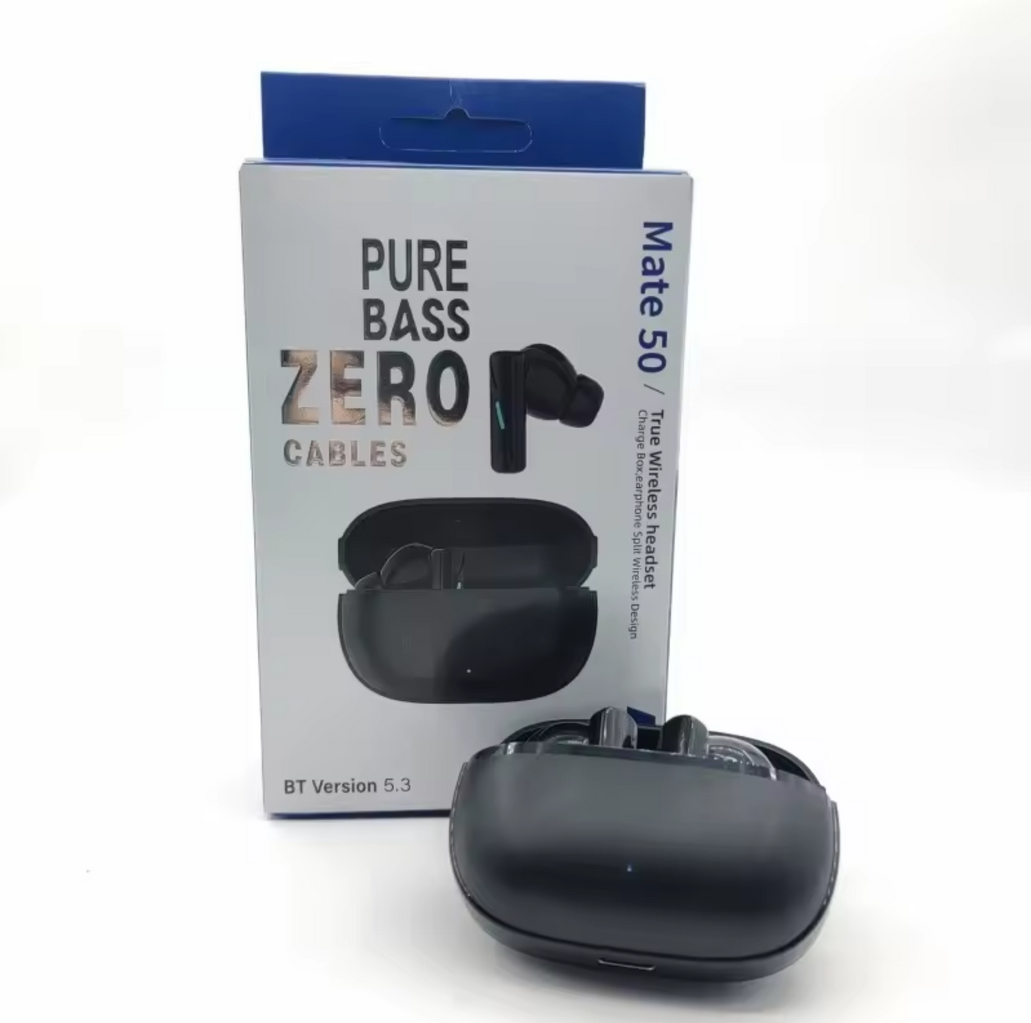 Auriculares Zero Mate 50, negro.