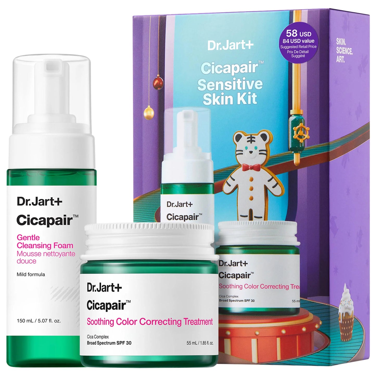 Skin Kit, diseñado para calmar la piel sensible y reducir el enrojecimiento.