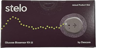 Dispositivo de monitoreo continuo de glucosa paquete de 2, gris.
