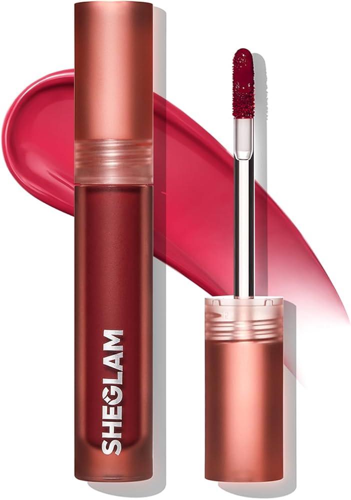 Labial líquido mate con aplicador de esponja, en tono Just Smooches.