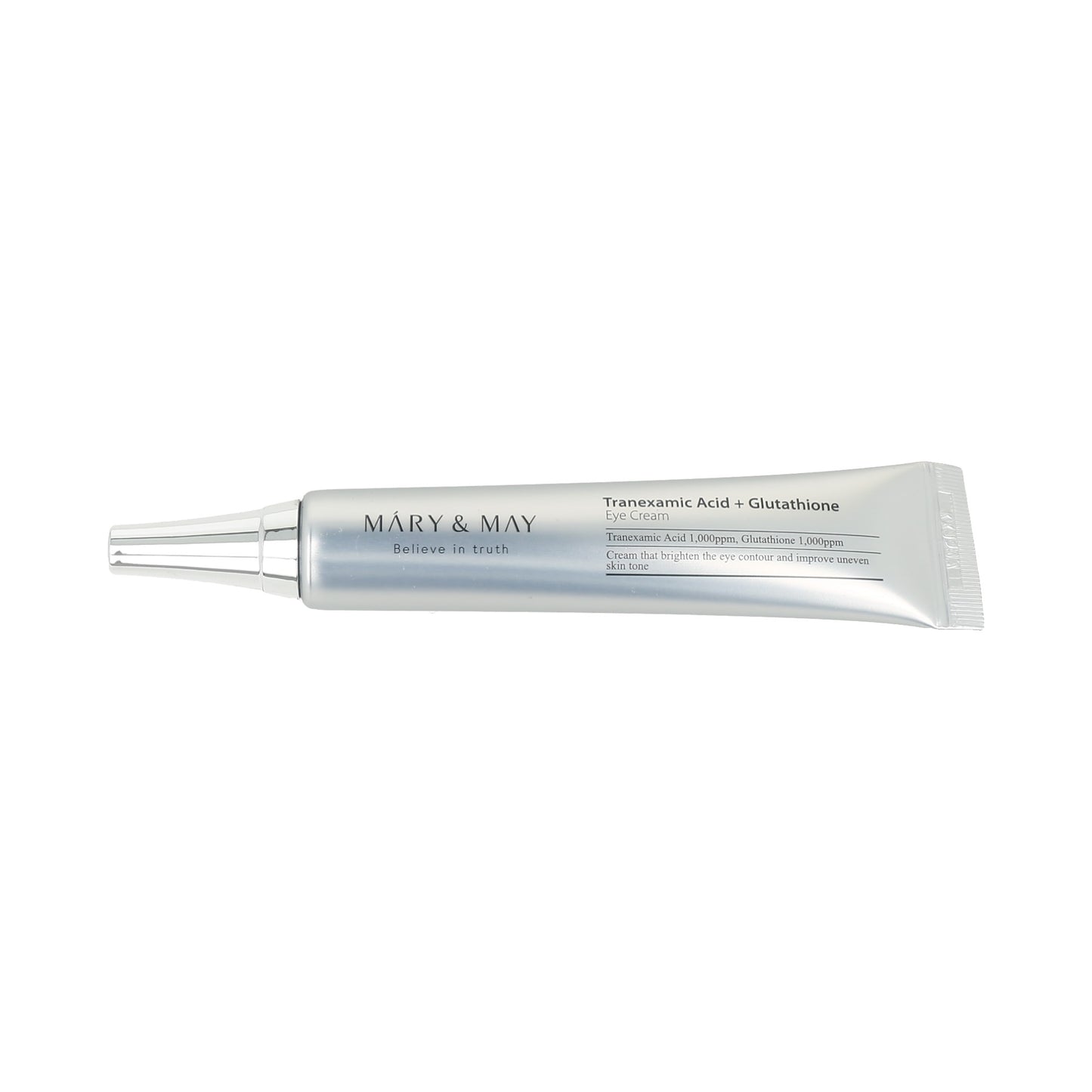 Crema para el contorno de ojos con ácido tranexámico y glutatión