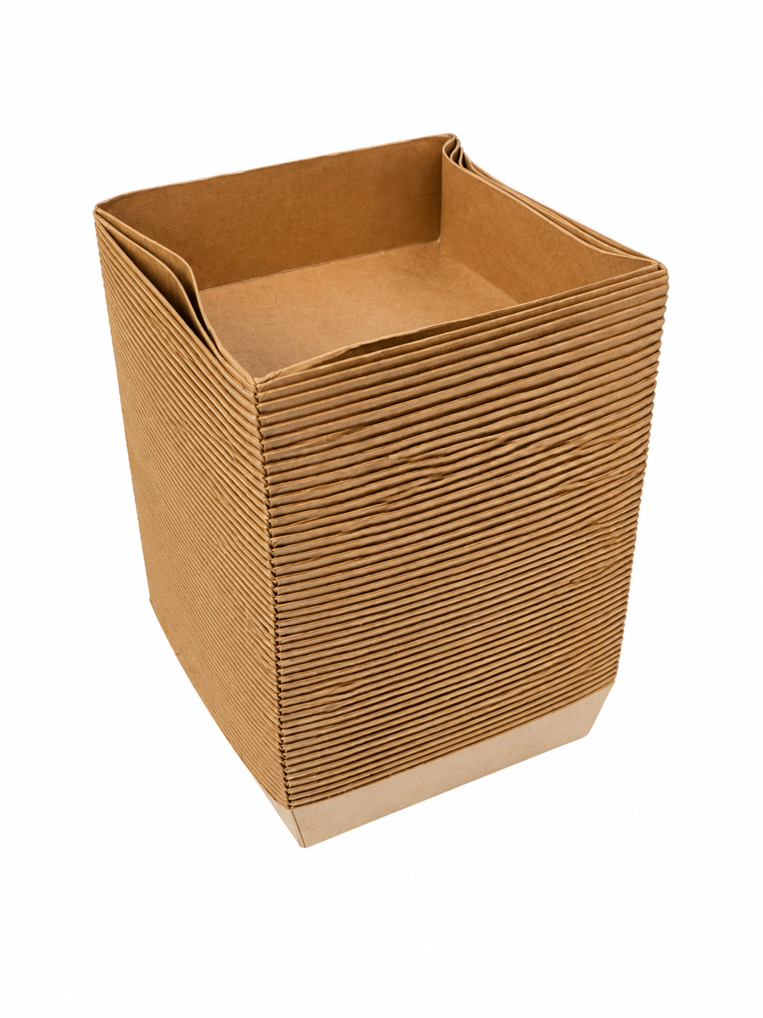 Bandejas Desechables de Papel Kraft para Alimentos y Repostería.