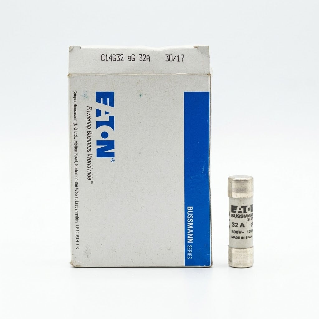 Fusible cilíndrico industrial, serie C10G.