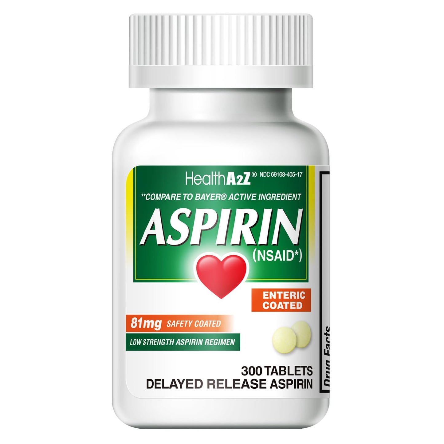 Antiinflamatorio no esteroideo que contiene ácido acetilsalicílico en una dosis baja de 81 mg por tableta.