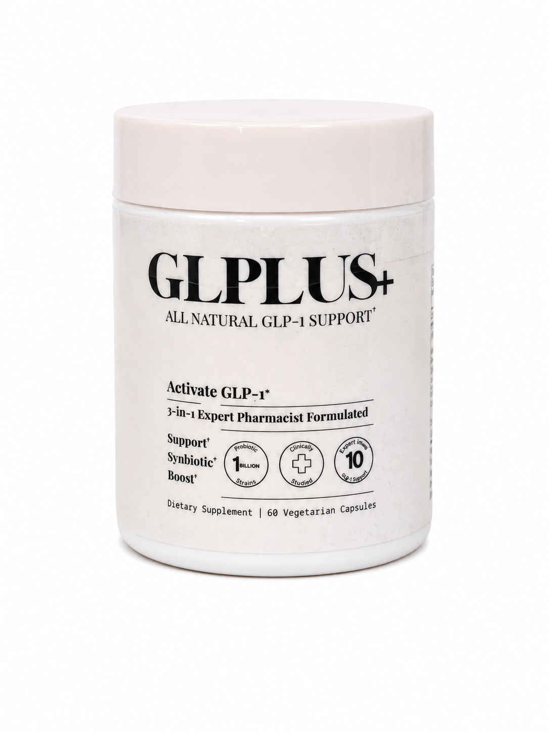 Suplemento Alimenticio de Apoyo GLP-1 con Cápsulas Vegetarianas 60 Unidades.