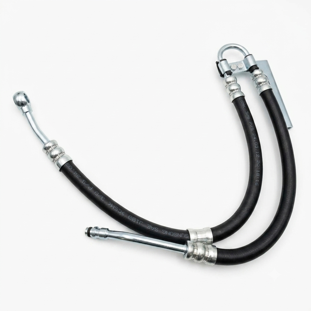 Mangueras de presión para la dirección asistida, compatible con modelos Mercedes-Benz ML350 y R350 del 2006 al 2011.