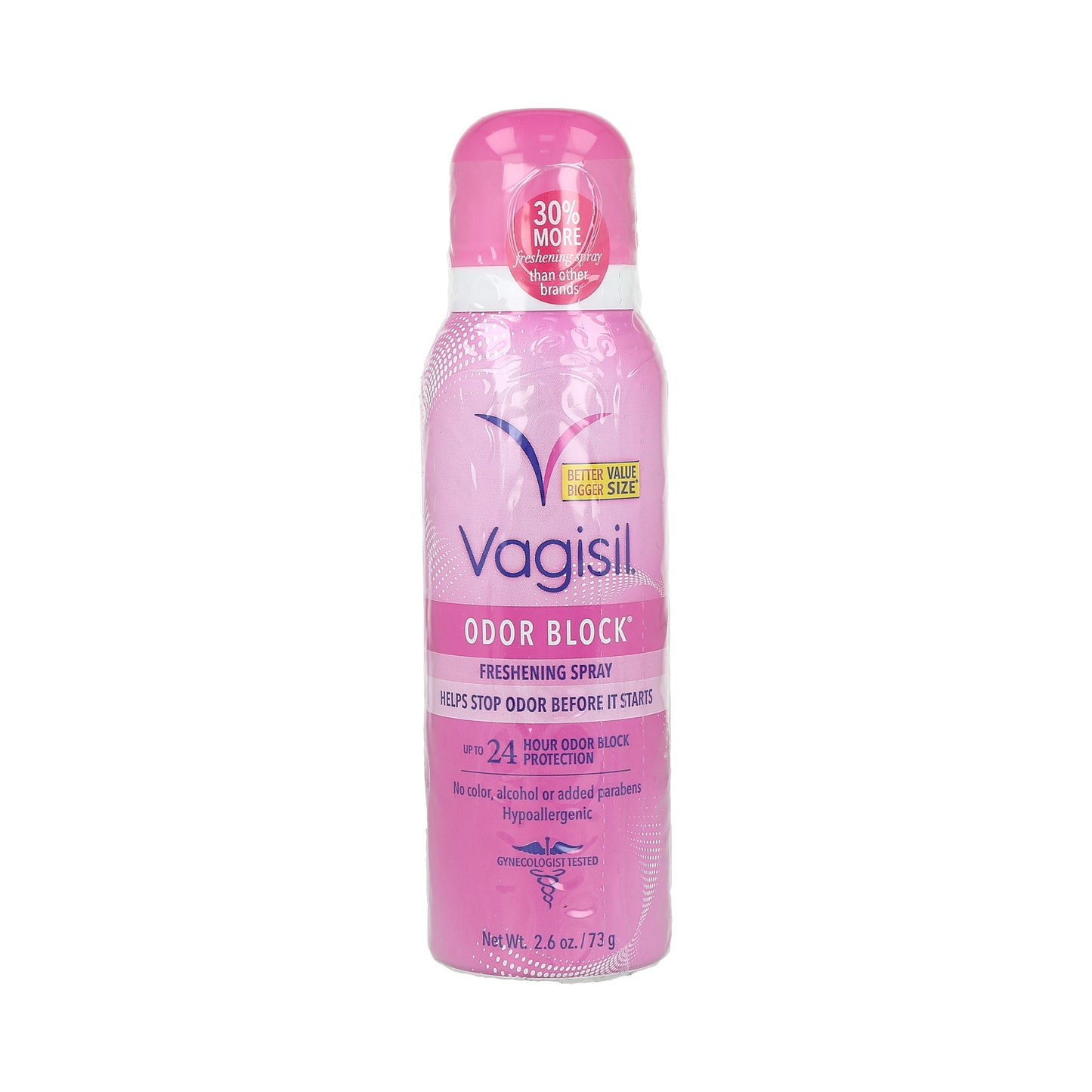 Vagisil Odor Block - Spray de lavado seco para higiene femenina