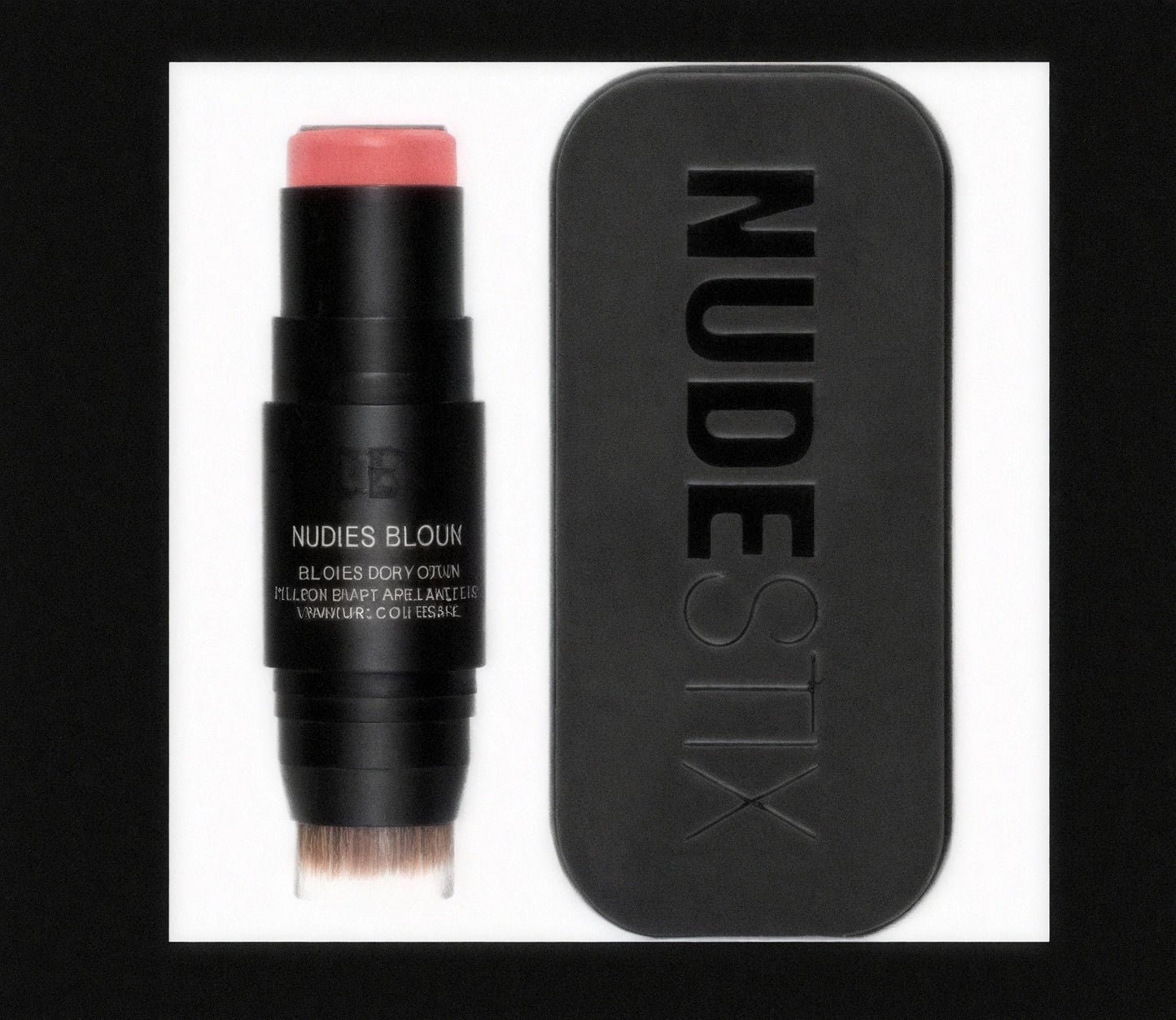 Rubor en crema Nudies Bloom All Over Dewy Color en el tono Cherry Blossom Babe.