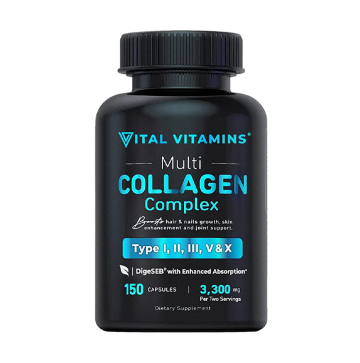 Vital Vitamins Multi Collagen Complex, 150 caps