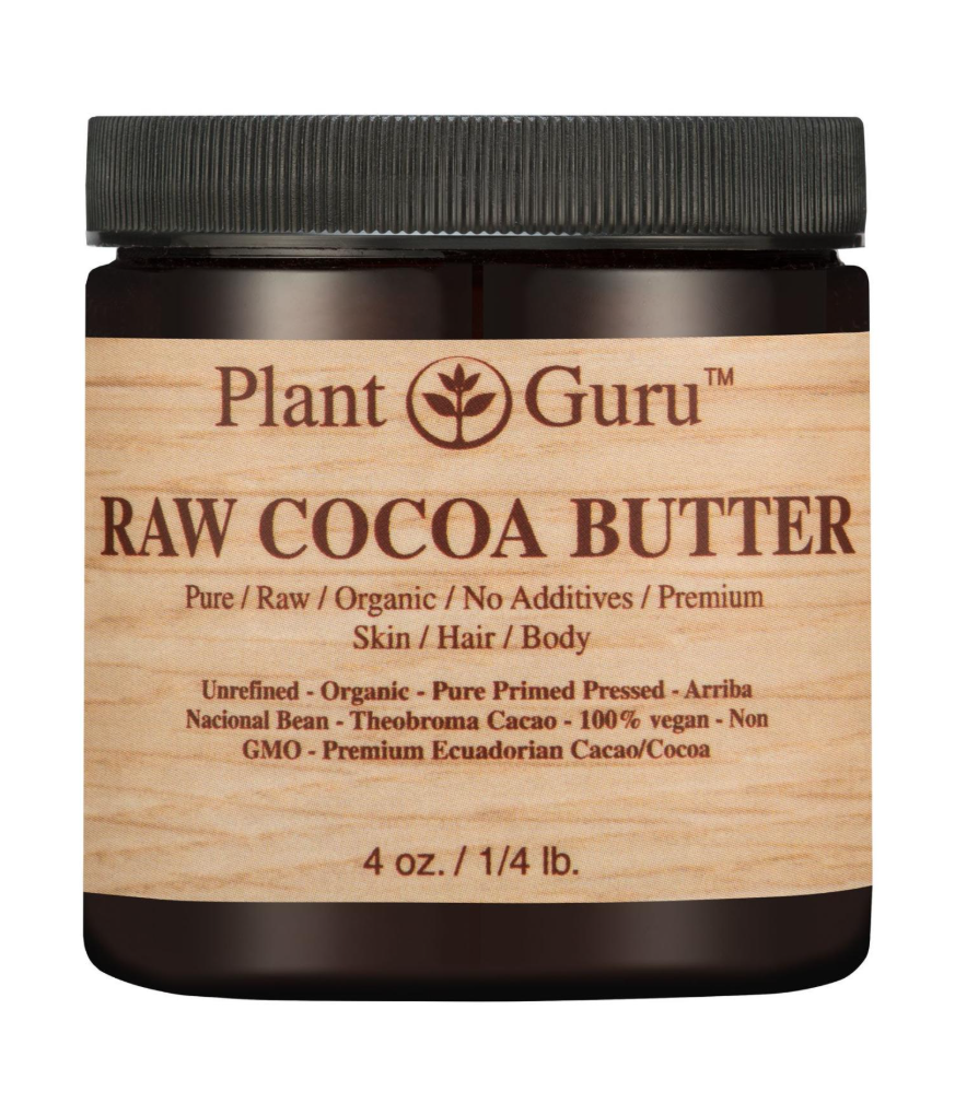 Frasco de Manteca de Cacao Cruda.