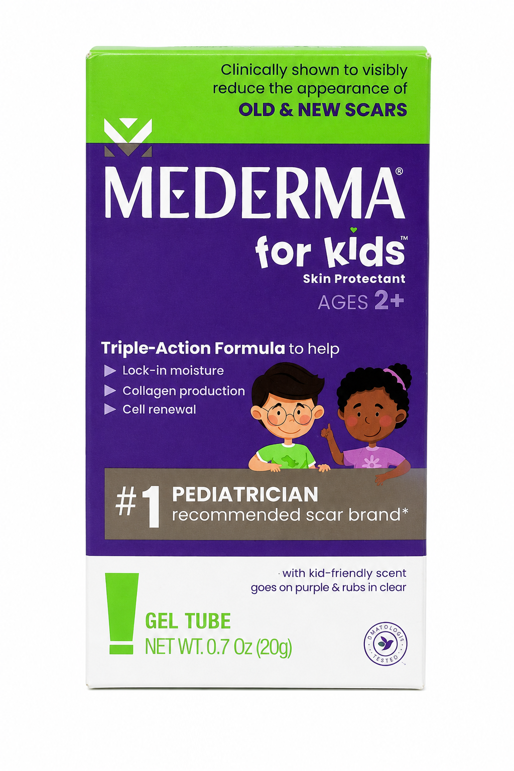 Gel para Cicatrices Infantil de Triple Acción 20 g.