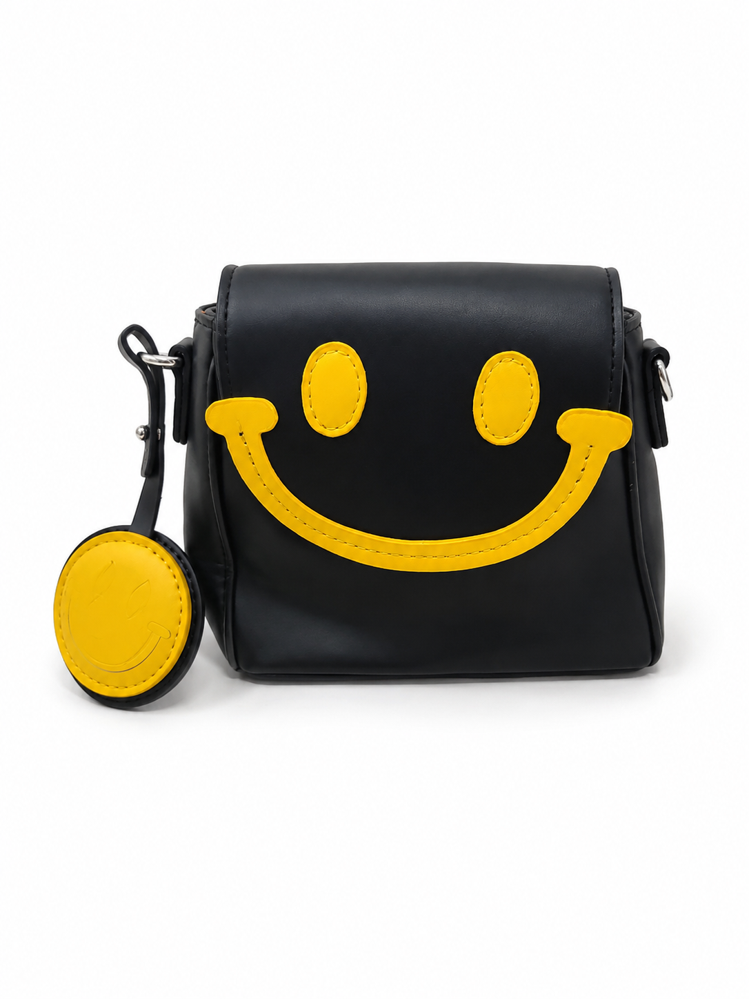 Bolso Crossbody Mini con Diseño de Carita Feliz.