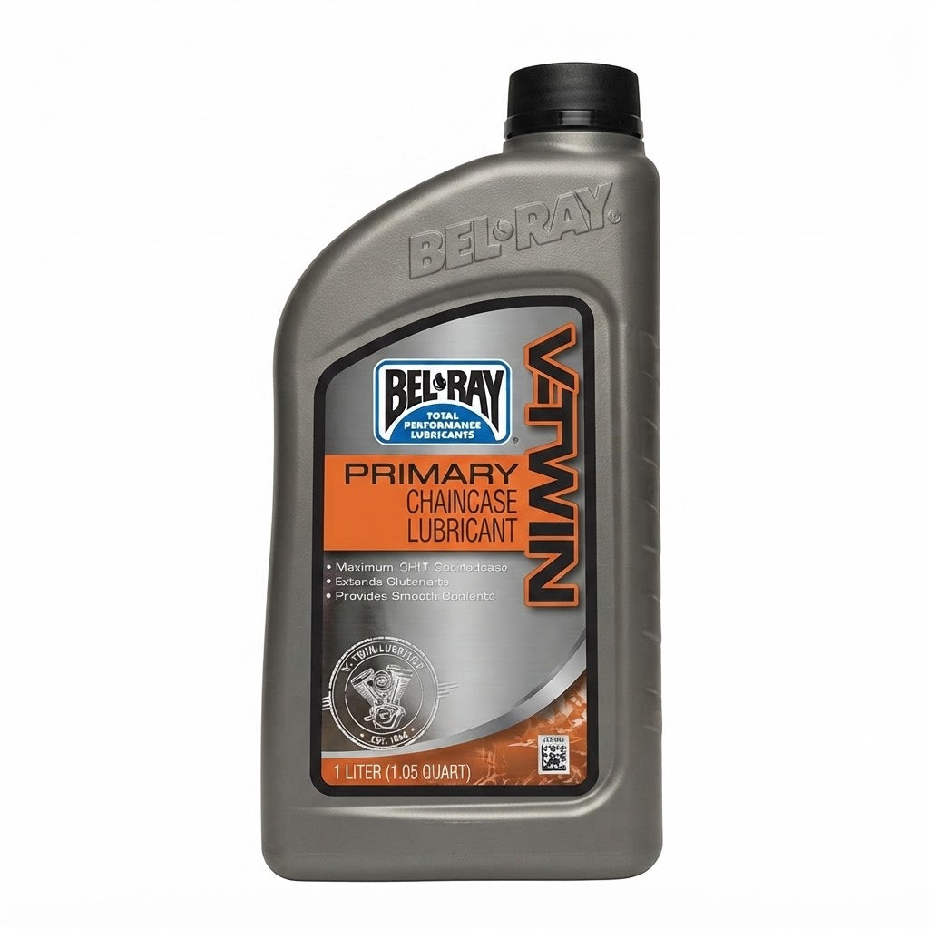 aceite lubricante especializado para el cárter de la cadena primaria y embragues húmedos en motocicletas.