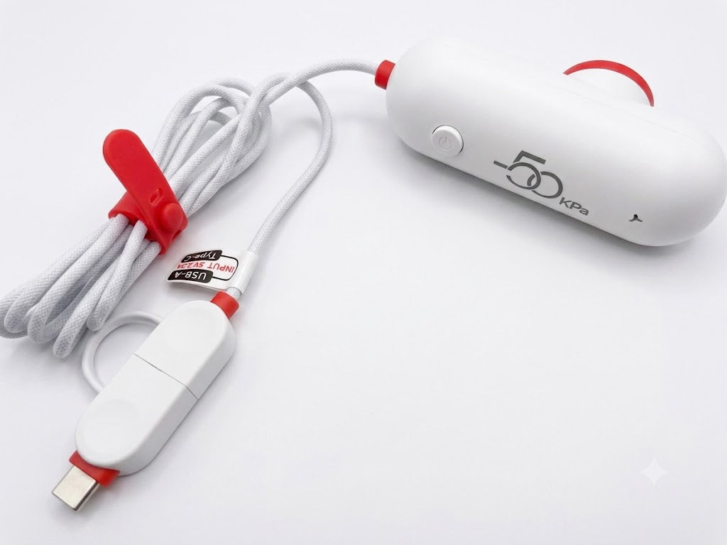 Mini bomba de vacío eléctrica portátil.