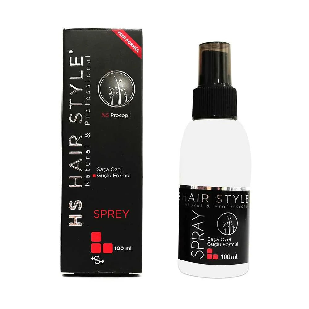 Spray nutritivo para el cabello, diseñado para el cuidado del cuero cabelludo, especialmente después de un trasplante capilar.