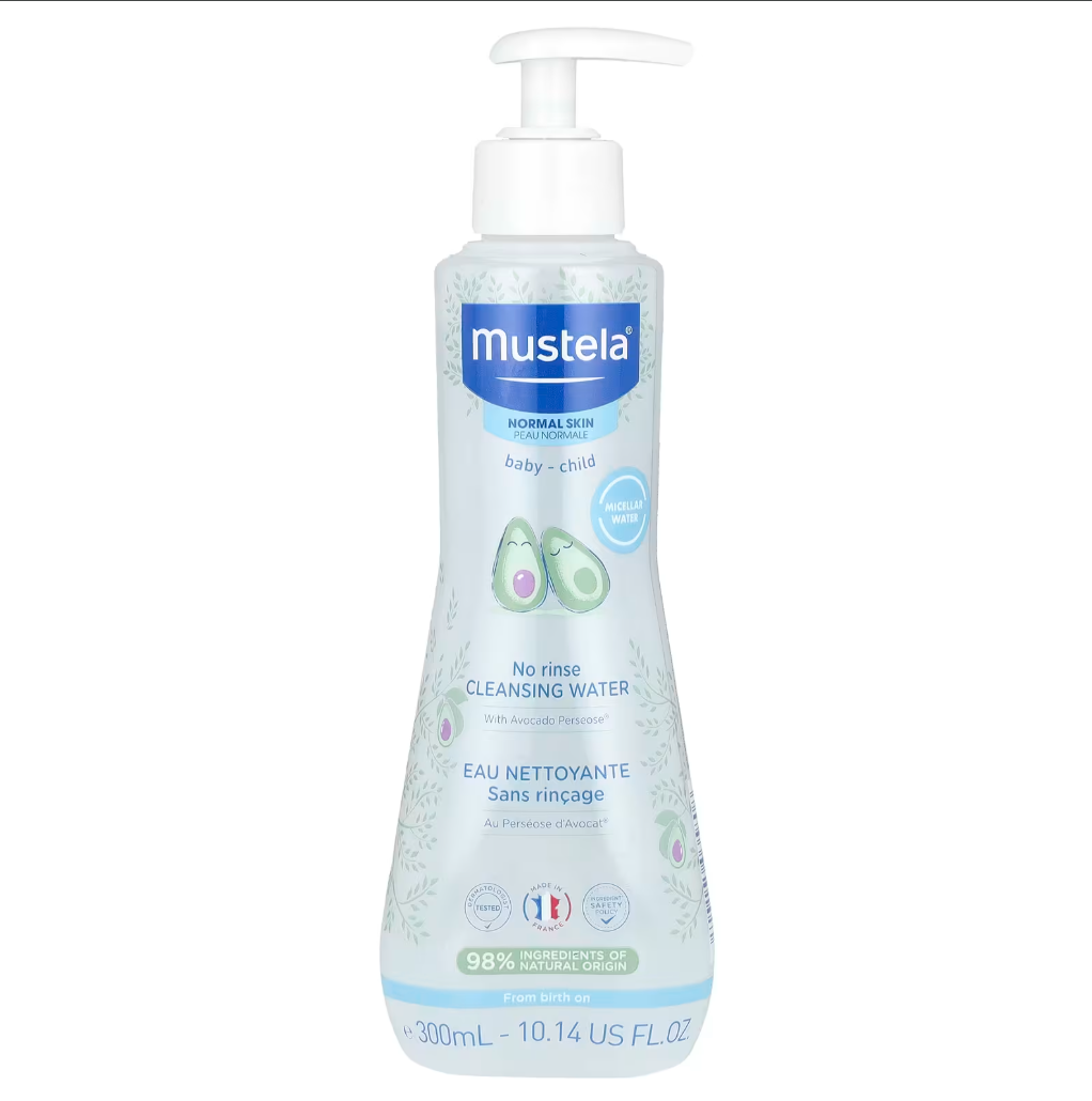 Agua Limpiadora sin Enjuague,300 ml formulada para piel normal.