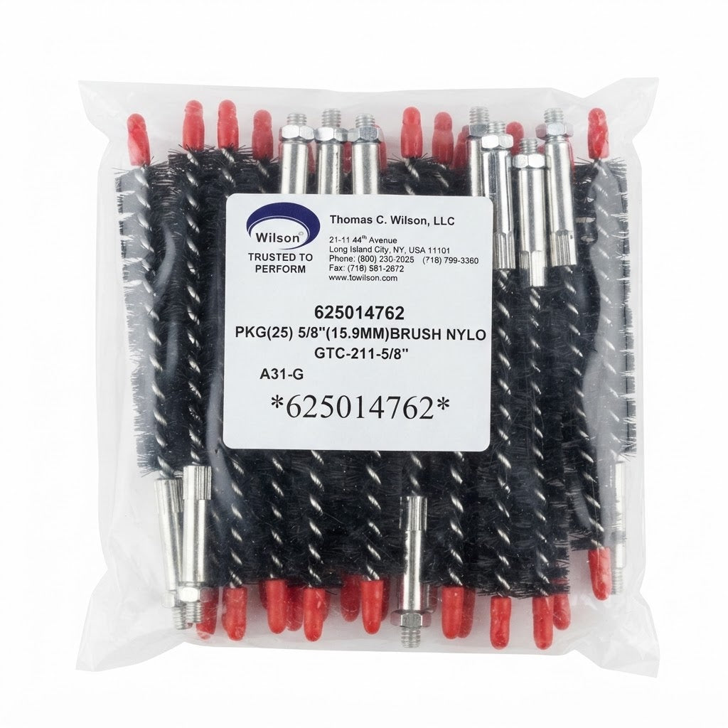 Paquete de 25 cepillos de nailon, LLC de GTC-211-5/8.