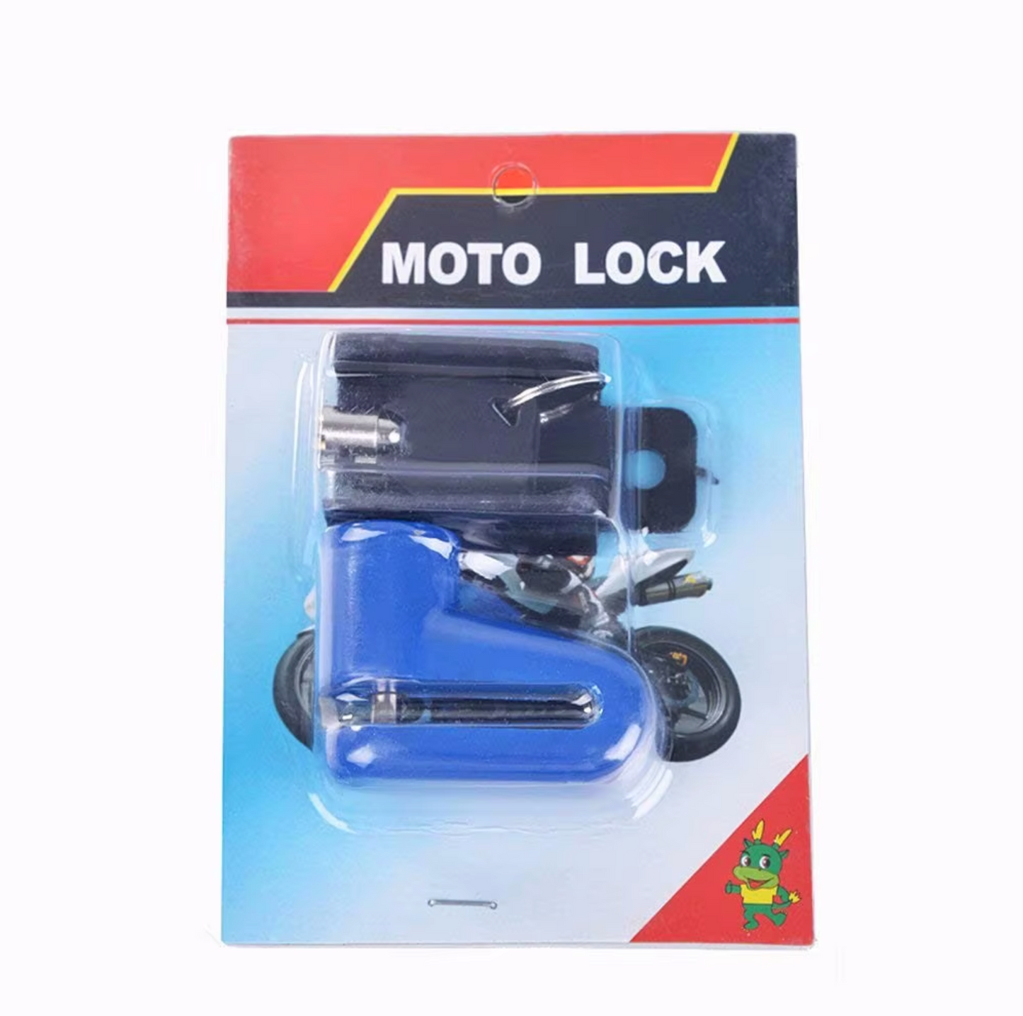Candado de Disco Impermeable para Patinete Eléctrico, Bicicleta o Motocicleta.