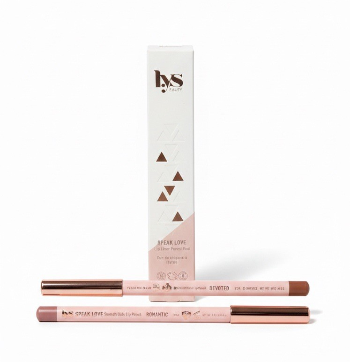 LYS Beauty Speak Love Lip Liner Pencil Duo.