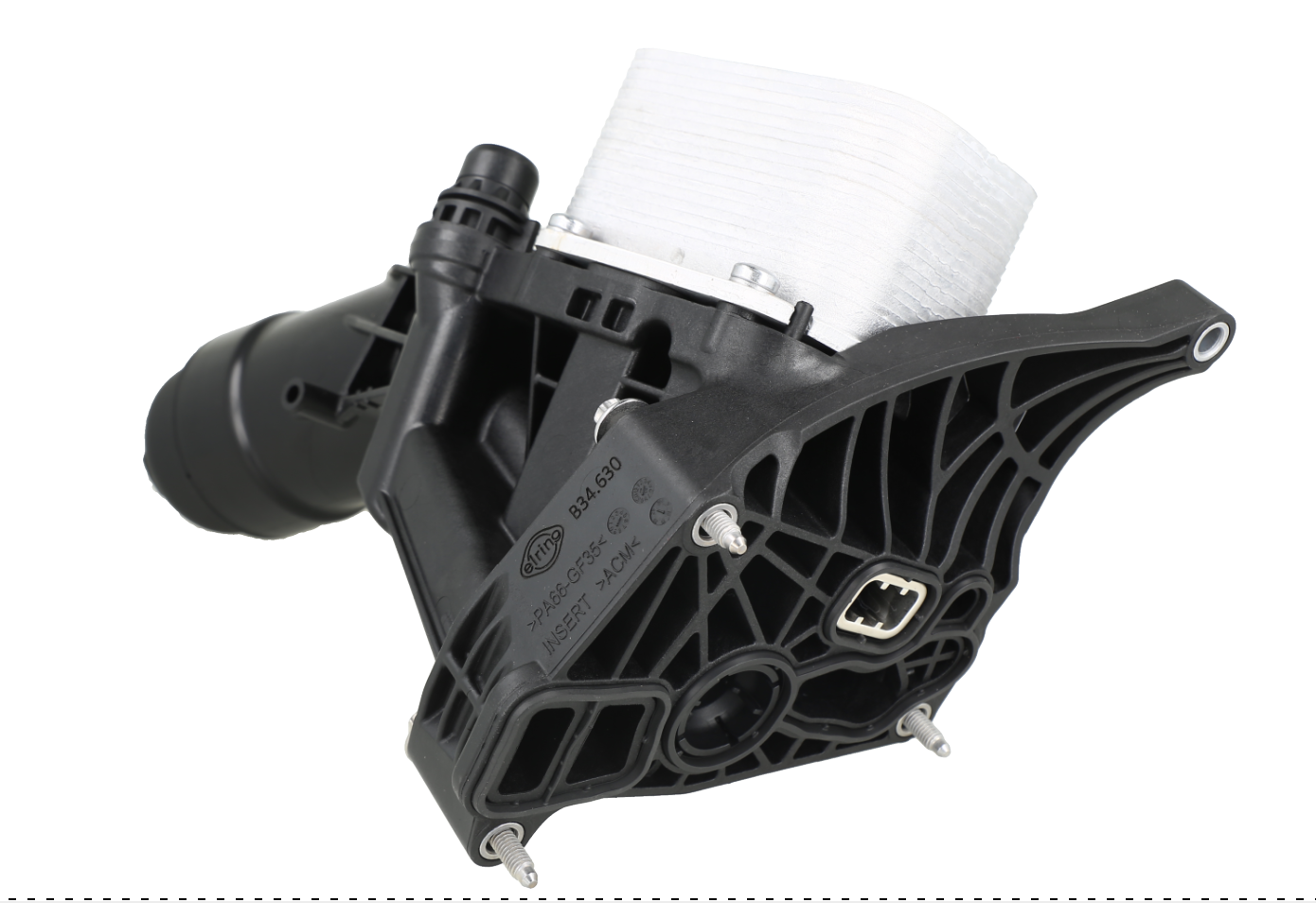 Carcasa de filtro de aceite y enfriador de aceite para vehículos BMW, compatible con motores B48, incluidos las series 1, 2, 3, 4, 5 y X3