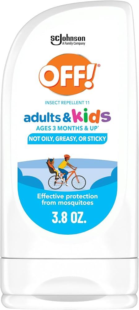 Loción repelente de insectos,e 3.8 oz utiliza picaridina al 10% para repeler mosquitos y garrapatas.