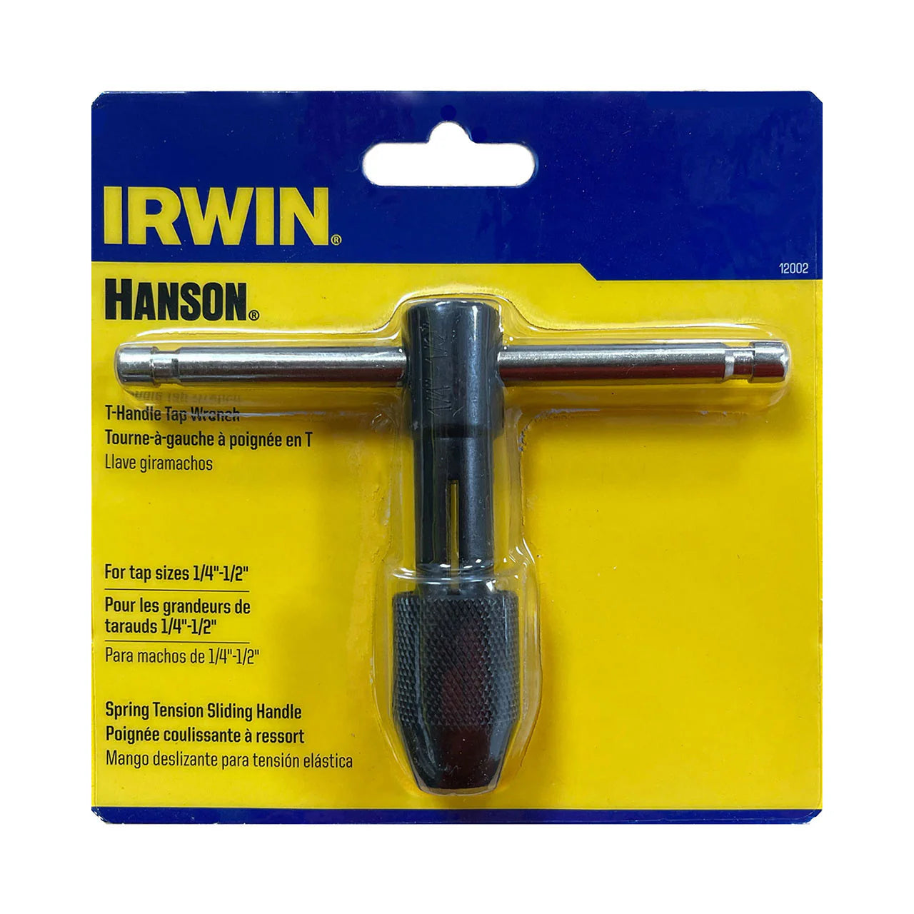 LLave en modelo 12002 cuenta con un mango en T deslizante para aplicaciones de mayor torque.