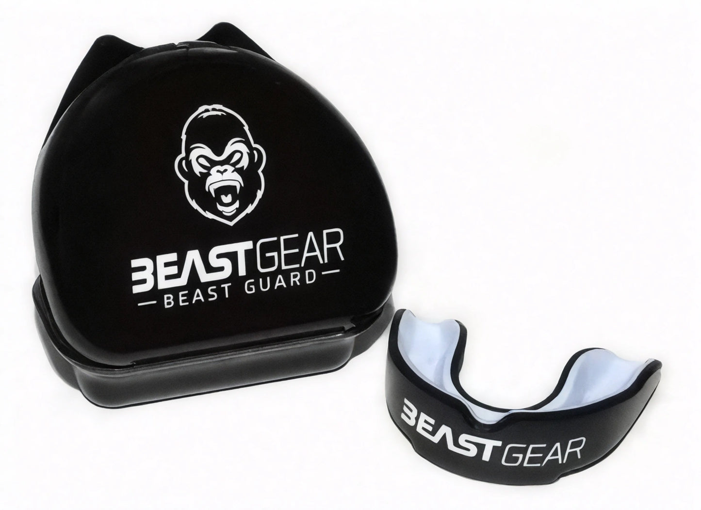 Protector bocal Beast Gear cuenta con tecnología de automoldeado para un ajuste personalizado.