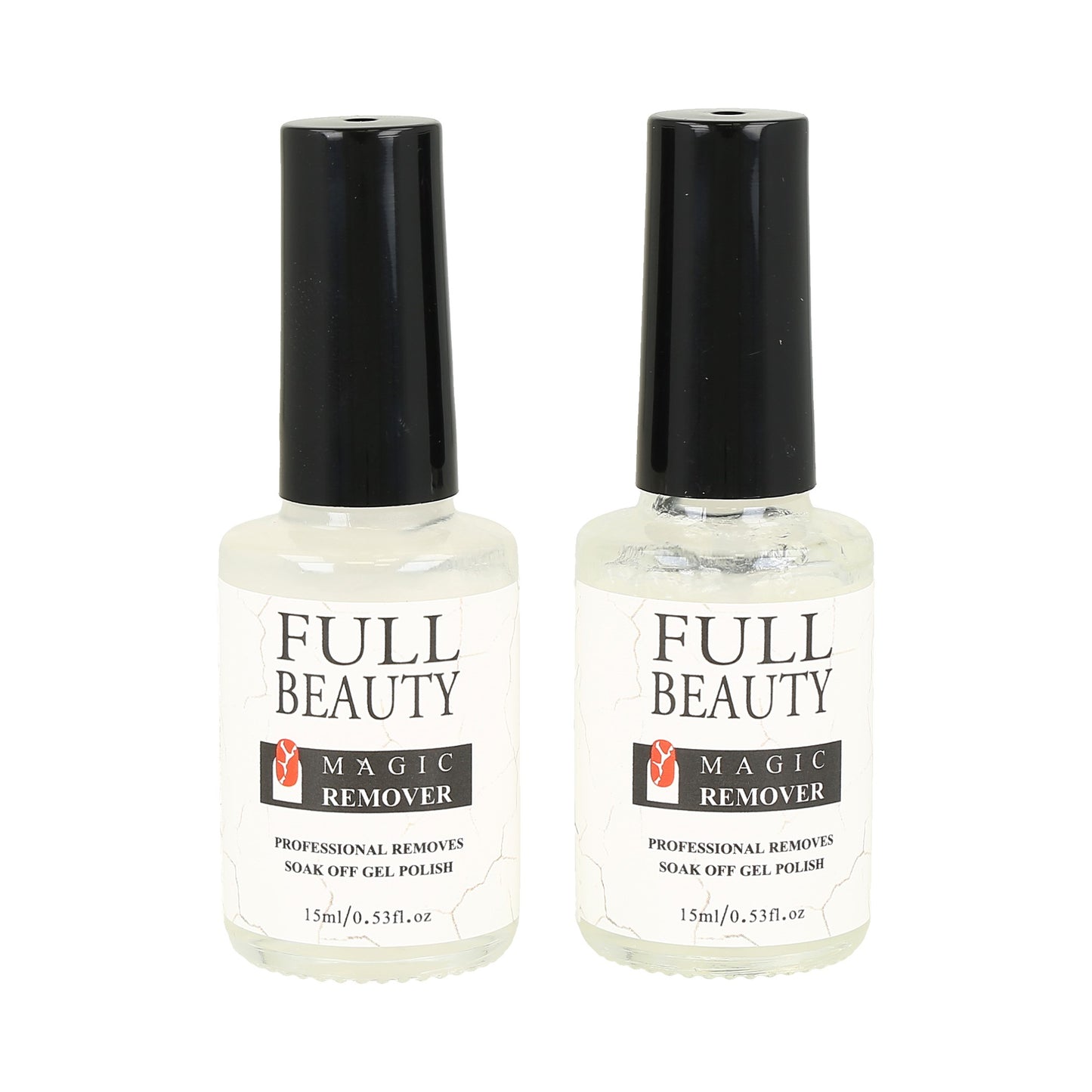 pack de 2 removedores de esmalte en gel Full Beauty