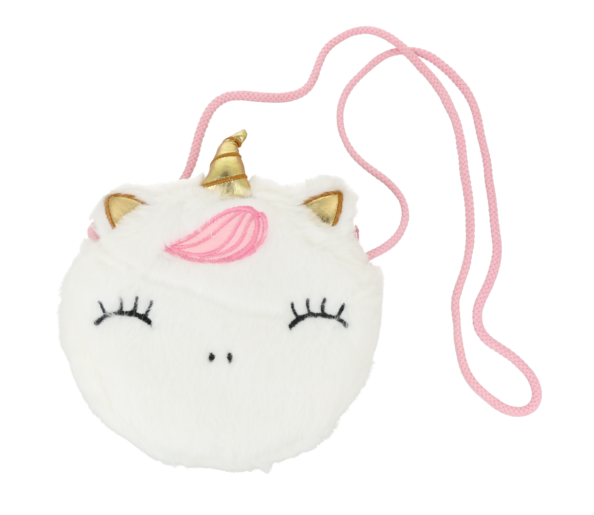 Carterita pequeña para niñas unicornio.