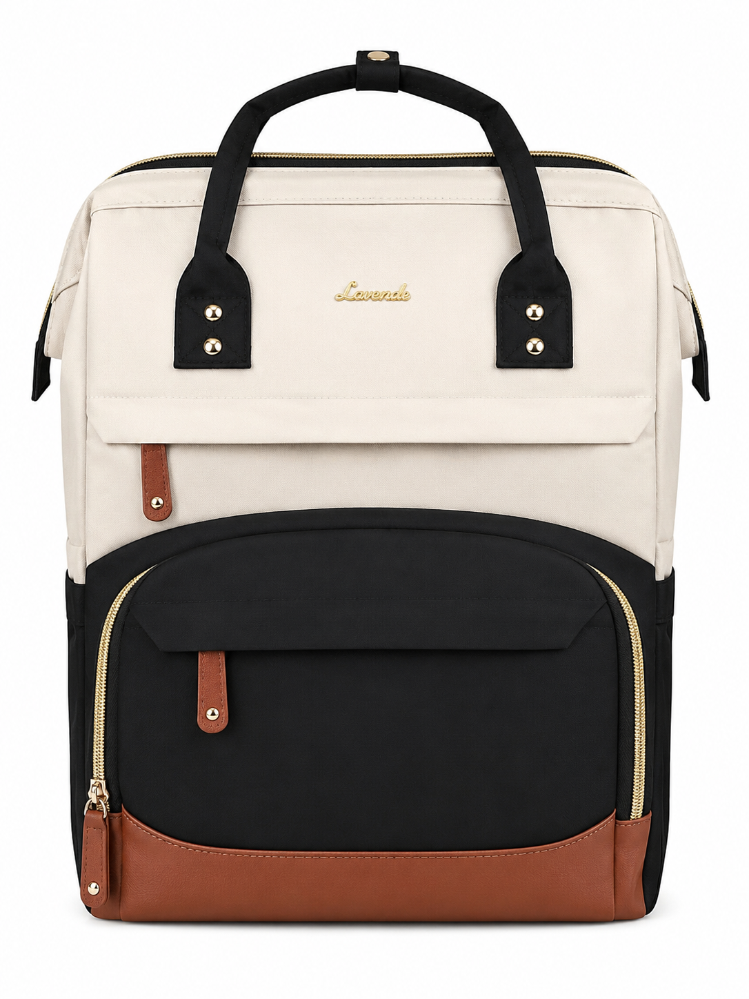 Mochila Multifuncional de Gran Capacidad con Compartimentos, Bolsillo Frontal y Asas de Mano.