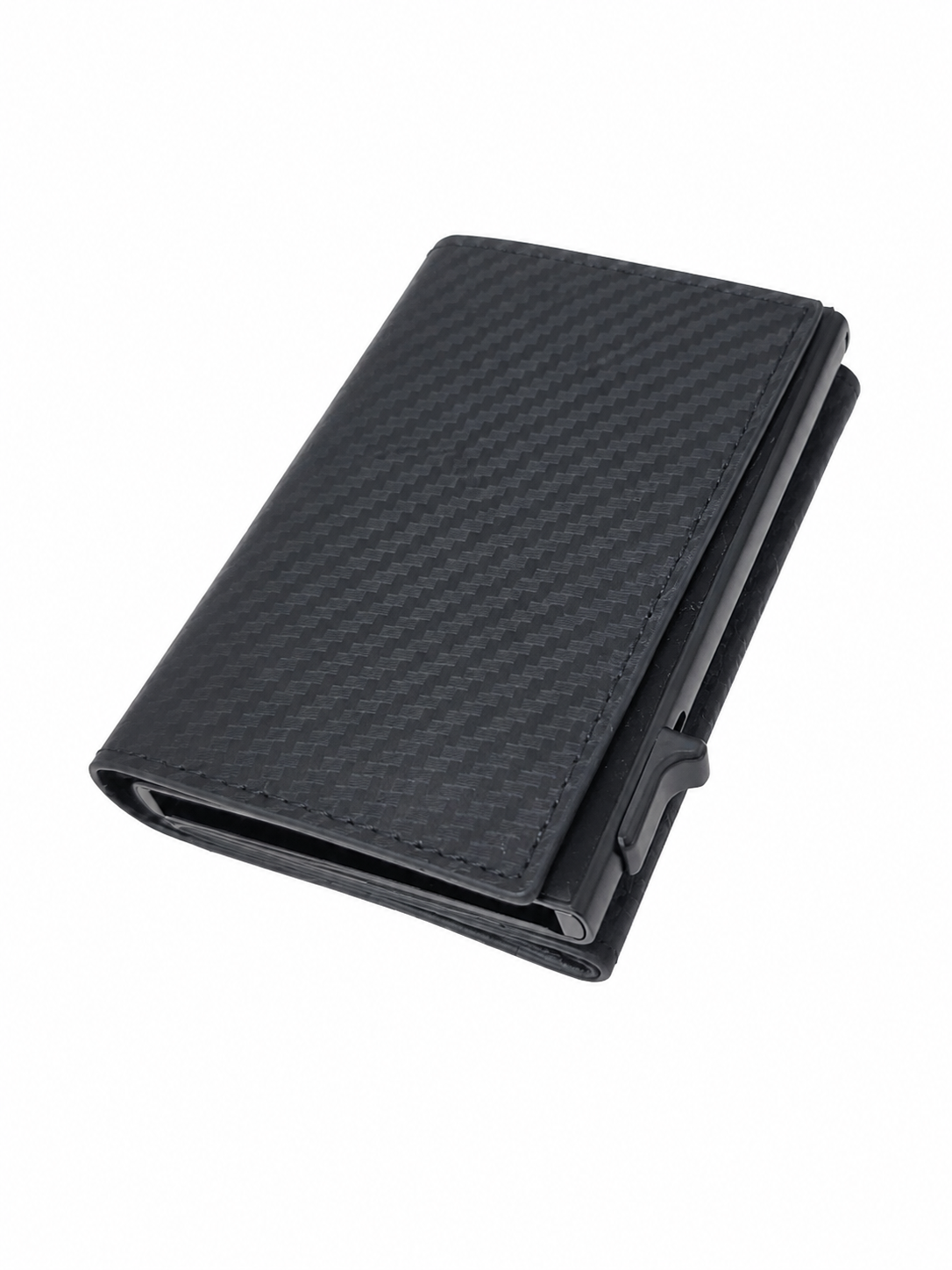 Billetera Compacta con Bloqueo RFID y Portatarjetas Metálico.